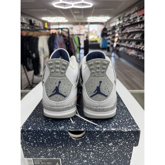 Size 10.5 - Air Jordan 4 Retro Midnight Navy DH6927-140 main image 4